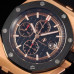 1:1 Replica Audemars Piguet Royal Oak Offshore Chronograph Rose Gold Watch 26401RO.OO.A002CA.02 Ceramic Bezel AP026