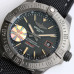 Best Super Clone Breitling Avenger Blackbird 44MM DLC-Coated Titanium Case Black BR026