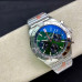 Super Clone Breitling Chronomat B01 42 MM Green Dial Chronograph Watch BR053