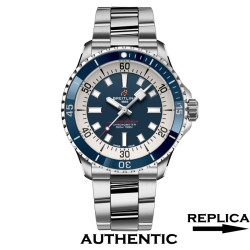 Super Clone Breitling SuperOcean Automatic 42 MM Blue Dial Ceramic Bezel BR061