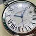 1:1 Super Clone Cartier Ballon Bleu W69013Z2 Roman Numeral Silver Dial CA004
