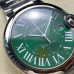 1:1 Super Clone Cartier Ballon Bleu WSBB0071 Roman Numeral Green Dial CA005