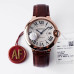 Super Clone Cartier Ballon Bleu WGBB0030 18k Rose Gold Case Silver Dial CA009
