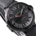 Super Clone Cartier Ballon Bleu WSBB0015 ADLC Black Case Black Fabric Straps CA011