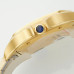 Super Clone Cartier Santos WGSA0042 Yellow Gold White Dial CA015