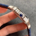 Super Clone Cartier Santos WSSA0030 Roman Numerals Blue Dial CA019