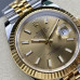 Super Clone Rolex 126333-0010 Datejust 41 Champagne Dial Two-Tone 18k Yellow Gold Rolex Replica Watch RDJ010