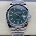 Super Clone Rolex 126334-0030 Datejust 41 Green Fluted Motif Dial Jubilee Bracelet Rolex Replica Watch RDJ015