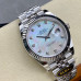 Super Clone Rolex 126334-0020 Datejust 41 Mother of Pearl White Dial Jubilee Bracelet Rolex Replica Watch RDJ016