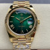 Super Clone Rolex 228238-0069 Day-Date 40 mm Green Ombre Dial 18k Yellow Gold Rolex Replica Watch RDD002
