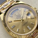 Super Clone Rolex 228238-0005 Day-Date 40 mm Champagne Dial 18k Yellow Gold Rolex Replica Watch RDD005