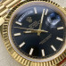Super Clone Rolex 228238-0067 Day-Date 40 mm Bright Black Dial 18k Yellow Gold Replica Rolex RDD007