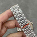 Super Clone Rolex 228236-0002 Day-Date 40 mm Silver Dial Baguette Diamonds Replica Rolex RDD010