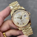 Super Clone Rolex 228238-0002 Day-Date 40 mm Silver Dial 18k Yellow Gold Replica Rolex RDD011