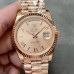 Super Clone Rolex 228235-0001 Day-Date 40 mm Sundust Set With Diamonds Dial 18k Everose Gold Replica Rolex RDD013