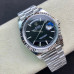 Super Clone Rolex 228236-0003 Day-Date 40 mm Bright Black Dial Replica Rolex RDD020