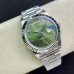 Super Clone Rolex 228239-0033 Day-Date 40 mm Olive Green Dial with Roman Markers Replica Rolex RDD023