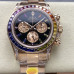 Super Clone Rolex Daytona Rainbow 116595RBOW Black Dial with Diamonds Rose Gold Swiss Made Watch RDT005