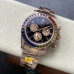 Super Clone Rolex Daytona Rainbow 116595RBOW Black Dial with Diamonds Rose Gold Swiss Made Watch RDT005