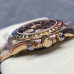 Super Clone Rolex Daytona Rainbow 116595RBOW Black Dial with Diamonds Rose Gold Swiss Made Watch RDT005