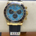 Super Clone Rolex Daytona 126518LN-0014 Turquoise Tiffany Blue Dial Yellow Gold Swiss Made Watch RDT009