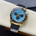Super Clone Rolex Daytona 126518LN-0014 Turquoise Tiffany Blue Dial Yellow Gold Swiss Made Watch RDT009