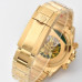 Super Clone Rolex Daytona 126508-0006 Champagne and Black Dial 18k Yellow Gold Swiss Made Watch RDT016