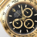Super Clone Rolex Daytona 126508-0004 Black Dial 18k Yellow Gold Swiss Made Watch RDT020