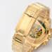 Super Clone Rolex Daytona 126508-0004 Black Dial 18k Yellow Gold Swiss Made Watch RDT020