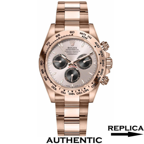Super Clone Rolex Daytona 126505-0003 Sundust Dial 18k Everose Gold Swiss Made Watch RDT021