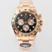 Super Clone Rolex Daytona 126505-0002 Black and Sundust with Diamonds Dial Rose Gold Swiss Made Watch RDT023
