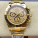Super Clone Rolex Daytona 126508-0005 Golden Dial 18k Yellow Gold Swiss Made Watch RDT027