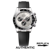 Super Clone Rolex Daytona 126519LN-0006 Steel & Bright Black Dial Swiss Made Watch RDT043