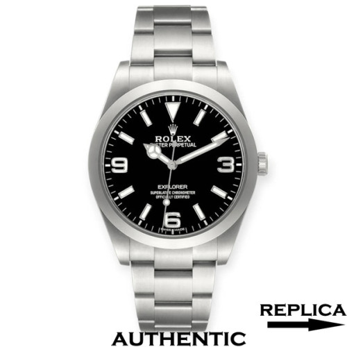Best Clone Rolex Explorer m214270-0003 Black Dial 39mm Oyster Bracelet Men‘s Watch RE001