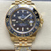 Super Clone Rolex GMT-Master II 126718GRNR-0002 Tiger Iron Dial 40mm 18k Yellow Gold Watch RGM003