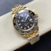 Super Clone Rolex GMT-Master II 126718GRNR-0002 Tiger Iron Dial 40mm 18k Yellow Gold Watch RGM003
