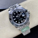 Super Clone Rolex GMT-Master II M126710GRNR-0003 Black Dial 40mm Jubilee Bracelet Watch RGM005
