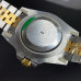 Super Clone Rolex GMT-Master II M126713GRNR-0001 Black Dial 40mm Yellow Gold Two-Tone Watch RGM007