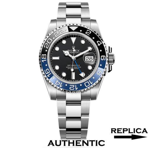 Super Clone Rolex GMT-Master II M126710BLNR-0003 Black Dial 40mm Oyster Bracelet Watch RGM013