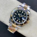 Super Clone Rolex GMT-Master II 116713LN Black Dial 40mm 18k Yellow Gold Two-Tone Watch RGM017