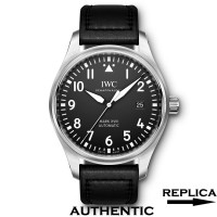Top Clone IWC Pilot Mark XVIII 40mm Black Dial IW007