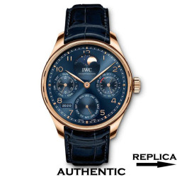 Top Clone IWC Portugieser Perpetual Calendar Moon Phase 44.2MM 18 ct Armor Gold IW032