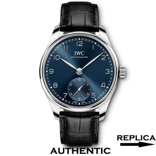 Best Clone IWC Portugieser 40MM Blue Dial Automatic Watch IW038