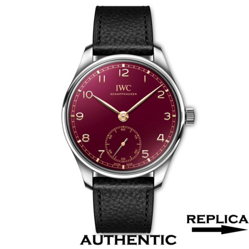 Best Clone IWC Portugieser 40MM Red Dial Automatic Watch IW041