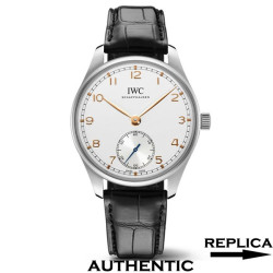 Best Clone IWC Portugieser 40MM White Dial Rose Gold Numerals IW042