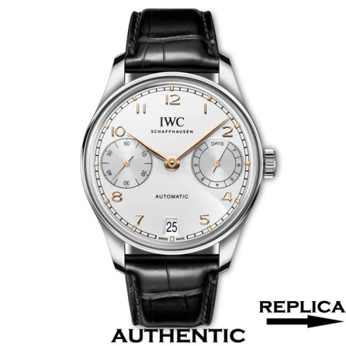 1:1 Super Clone IWC Portugieser IW501701 42.4MM White Dial With Gold Numerals IW056