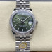 Super Clone Women's Rolex M278384RBR-0022 Datejust 31 Mint Green Dial Lady-Datejust Watch RLDJ04