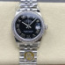Super Clone Women's Rolex M278384RBR-0002 Datejust 31 Bright Black Dial Roman Numeral Lady-Datejust Watch RLDJ10