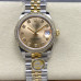 Super Clone Women's Rolex M278383RBR-0026 Datejust 31 Champagne Dial Two-Tone Yellow Gold Lady-Datejust Watch RLDJ13