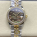 Super Clone Women's Rolex M278383RBR-0024 Datejust 31 Black Mother of Pearl Dial Two-Tone Yellow Gold Lady-Datejust Watch RLDJ15